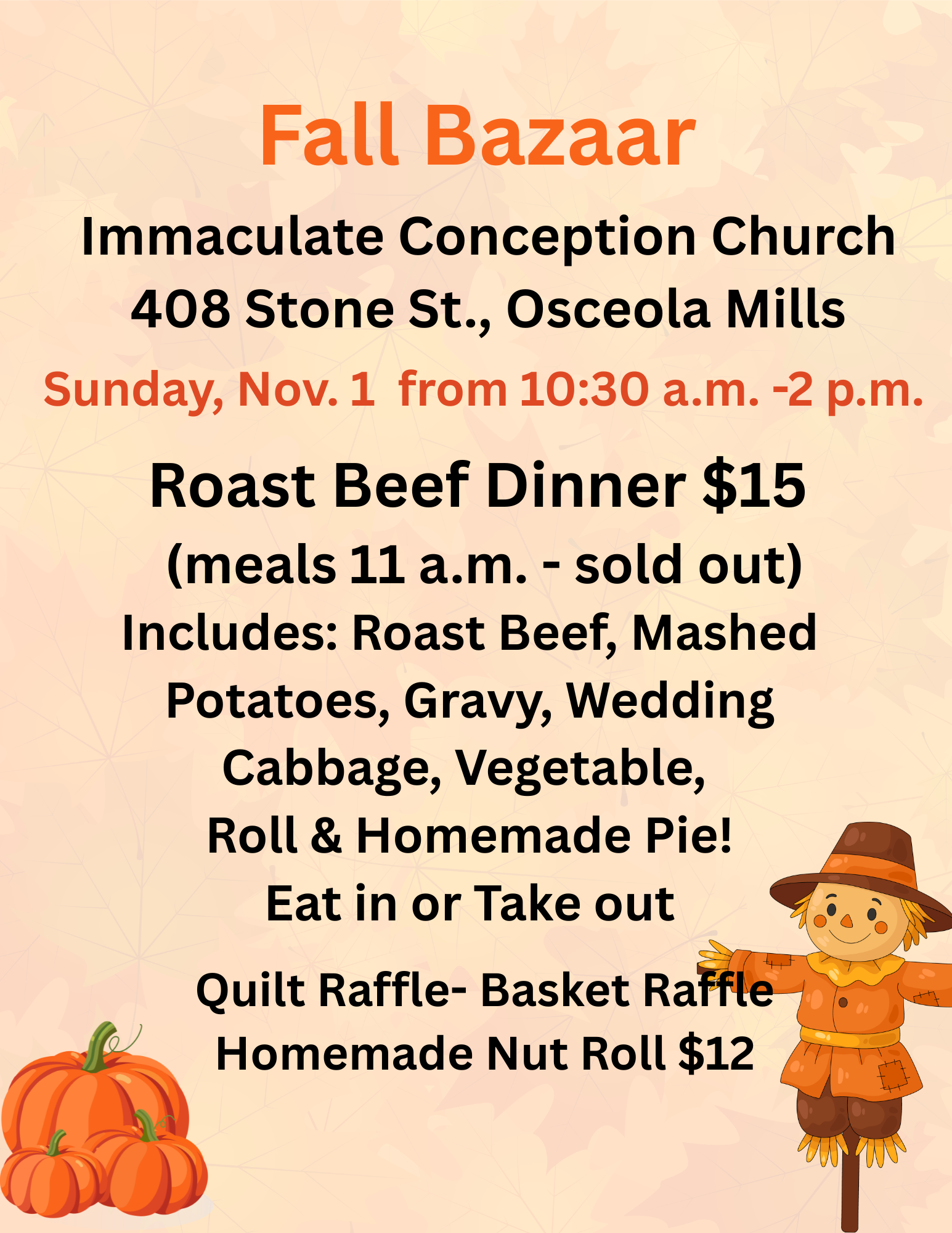 Fall Bazaar